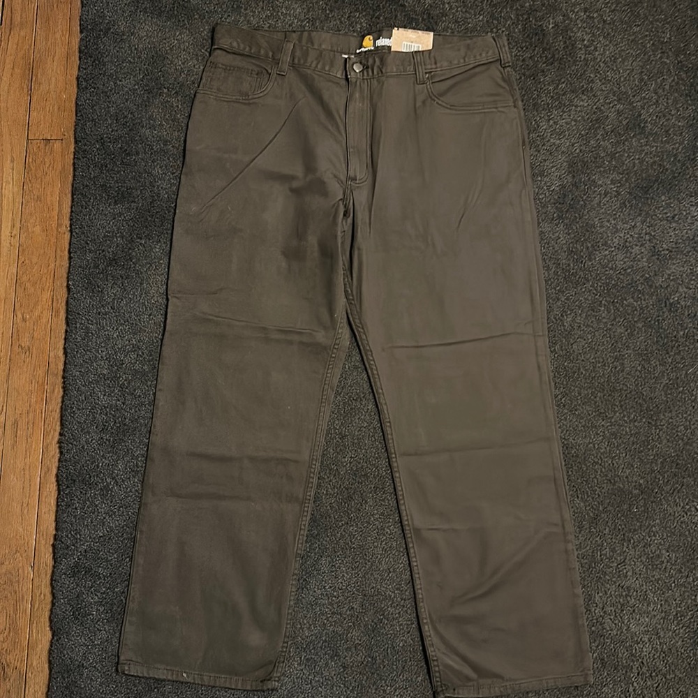 Carhartt rugged flex pants, brown, 38 X 30